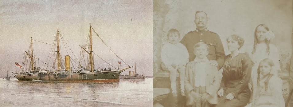 HMS Mohawk and Great Grandad Cocks